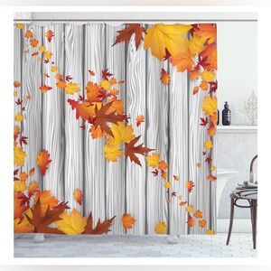 Vibrant Autumn Foliage Shower Curtain